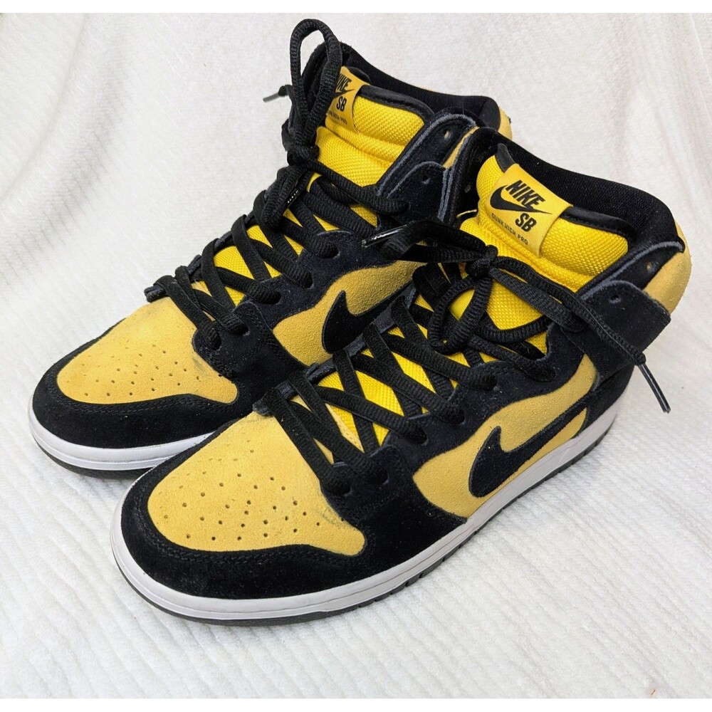 Nike SB Dunk High reverse goldenrod Size men's 11.5